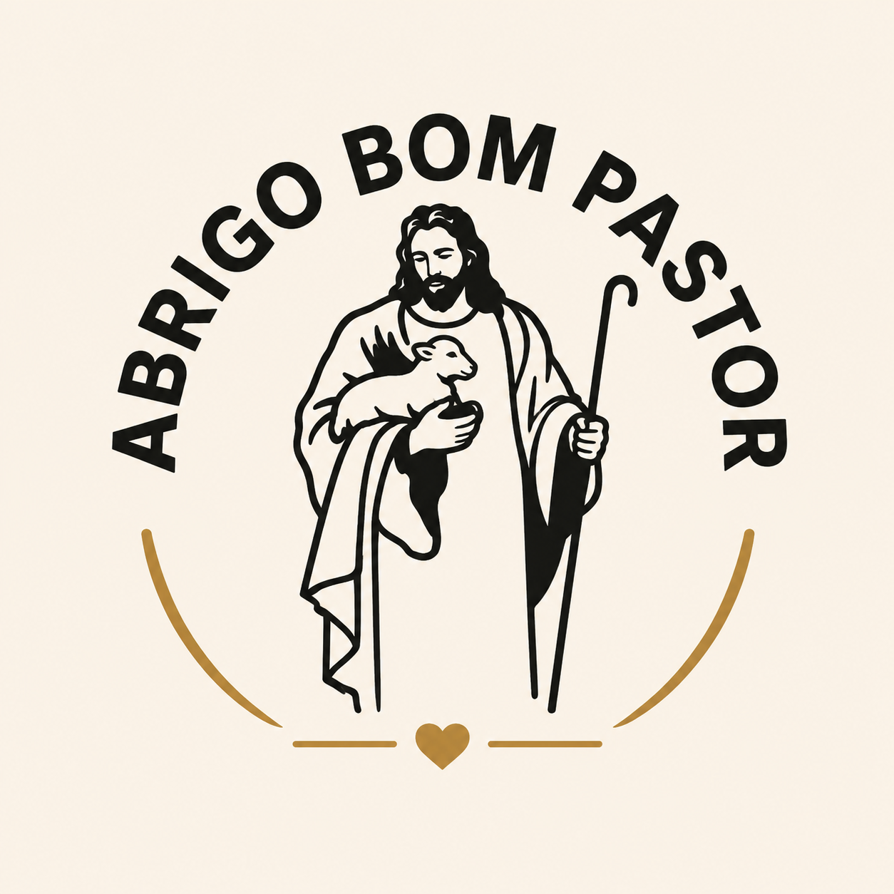 Símbolo do Abrigo Bom Pastor de Sarapuí